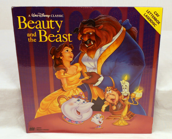 Beauty and the Beast CAV Letterbox LaserDisc