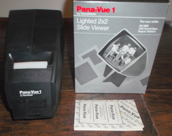 Vintage PANA-VUE 1 Lighted 2x2 Slide Projection Viewer By View-Master