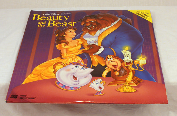 Beauty and the Beast CAV Letterbox LaserDisc