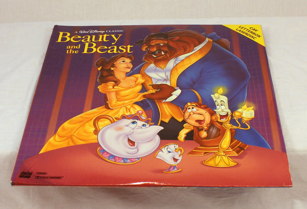 Beauty and the Beast CAV Letterbox LaserDisc