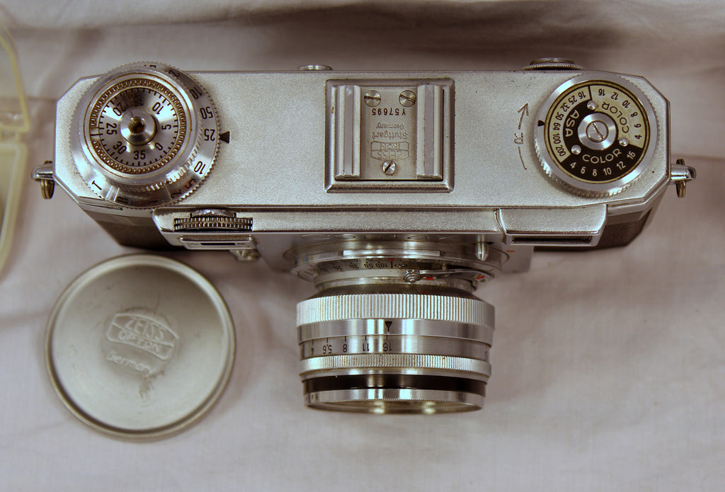 美品ZEISS IKON Contax Ⅱ型 Sonnar 50mm F1.5 Near MINT] Zeiss Ikon Contax IIa + Sonnar 50mm f1.5 Lens