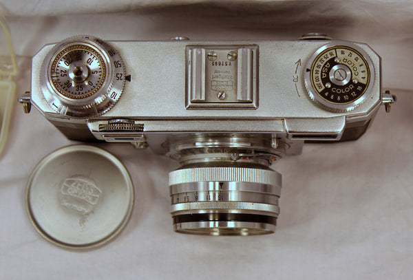 Zeiss Ikon Contax & Zeiss Sonnar 50mm f1.5 & FLASH & LENS FILTER KIT