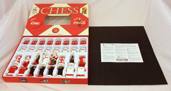COKE VS. COCA-COLA COLLECTOR EDITION CHESS SET BOARD GAME