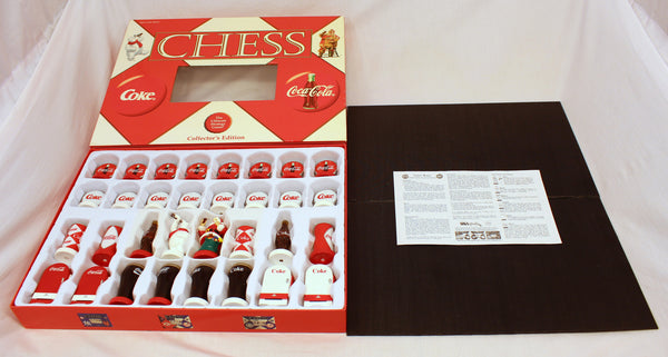 COKE VS. COCA-COLA COLLECTOR EDITION CHESS SET BOARD GAME