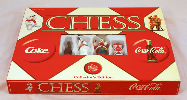 COKE VS. COCA-COLA COLLECTOR EDITION CHESS SET BOARD GAME