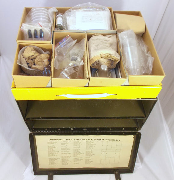 Vintage 1971 Classroom Laboratory Demonstration Kit by Harcourt, Brace & World, INC.