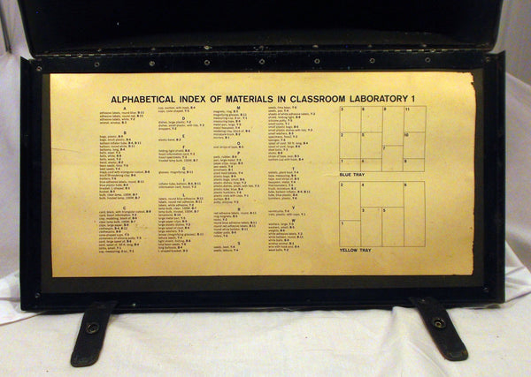 Vintage 1971 Classroom Laboratory Demonstration Kit by Harcourt, Brace & World, INC.
