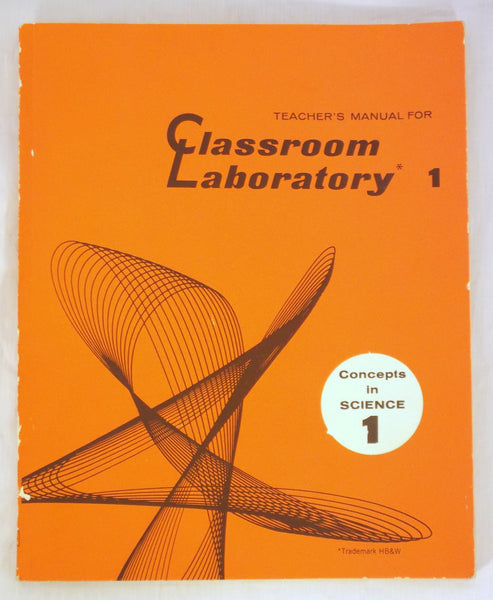 Vintage 1971 Classroom Laboratory Demonstration Kit by Harcourt, Brace & World, INC.