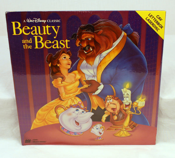 Beauty and the Beast CAV Letterbox LaserDisc