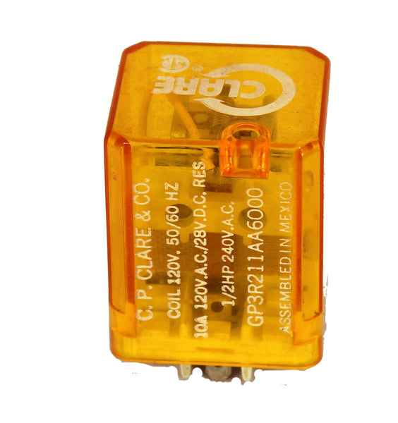 CP CLARE GP3R221AA6000 RELAY 10A 120VAC/28VDC NEW FREE SHIPPING