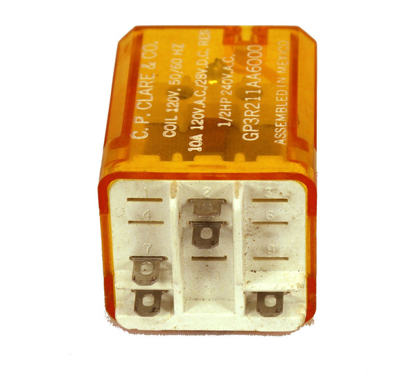 CP CLARE GP3R221AA6000 RELAY 10A 120VAC/28VDC NEW FREE SHIPPING