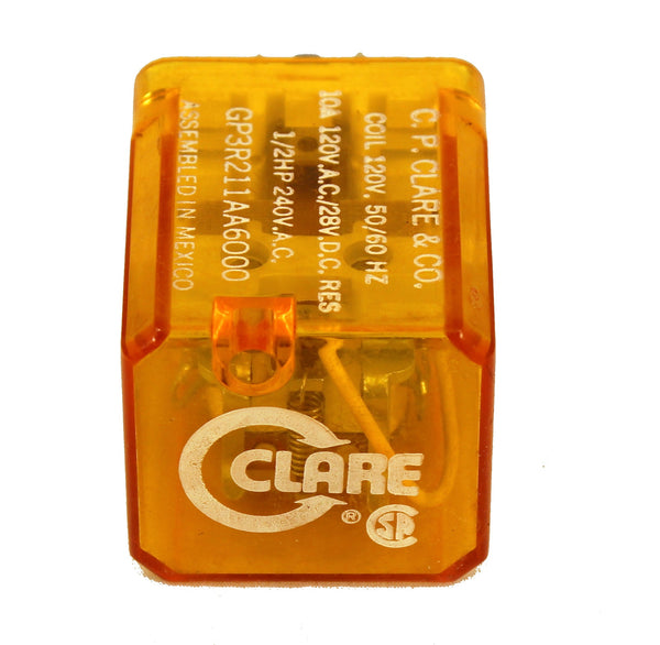 CP CLARE GP3R221AA6000 RELAY 10A 120VAC/28VDC NEW FREE SHIPPING