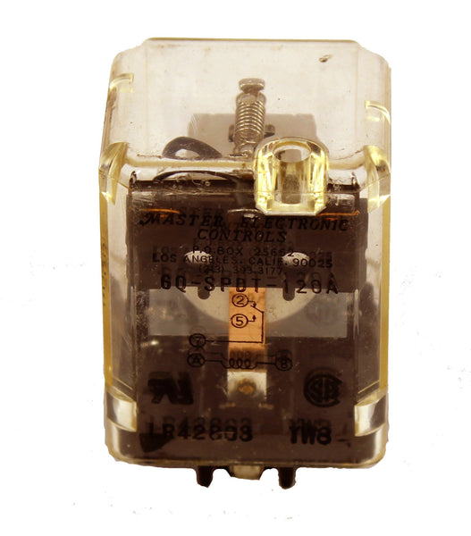GQ-SPDT-120A RELAY MASTER ELECTRONICS 1/3HP 120VAC 1/2HP 240VAC 10A 240VAC NEW