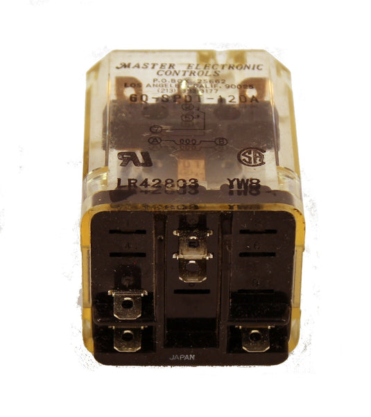 GQ-SPDT-120A RELAY MASTER ELECTRONICS 1/3HP 120VAC 1/2HP 240VAC 10A 240VAC NEW