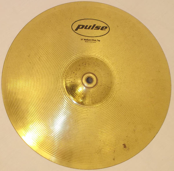 PULSE - 14" MEDIUM HIHAT TOP & HIHAT BOTTOM CYMBALS / MADE IN GERMANY