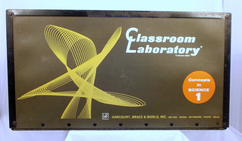 Vintage 1971 Classroom Laboratory Demonstration Kit by Harcourt, Brace & World, INC.