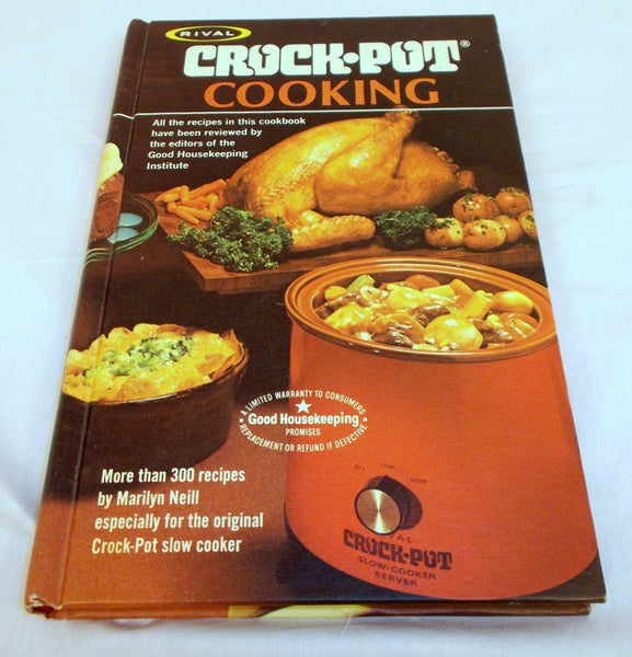 Vintage CROCK POT Cookbook by RIVAL 1975 Edition
