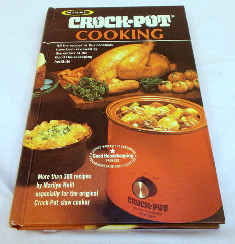 Vintage CROCK POT Cookbook by RIVAL 1975 Edition